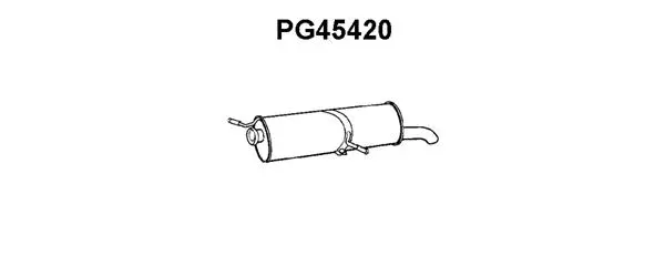 Rear Muffler (PG45420)