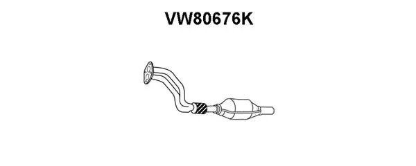 Catalytic Converter (VW80676K)