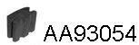 Rubber Strip, exhaust system (AA93054)