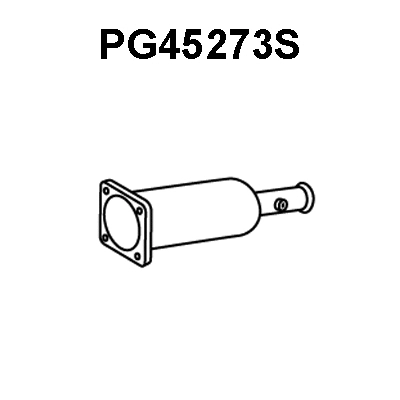 Soot/Particulate Filter, exhaust system (PG45273S)