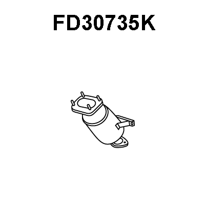 Catalytic Converter (FD30735K)