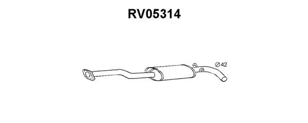 Front Muffler (RV05314)