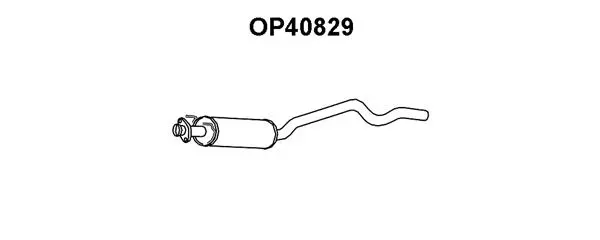 Front Muffler (OP40829)