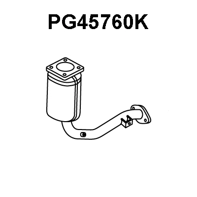 Catalytic Converter (PG45760K)