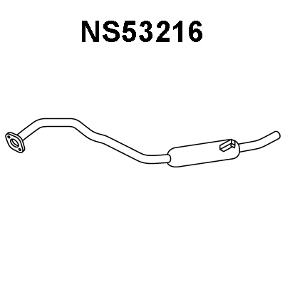 Rear Muffler (NS53216)