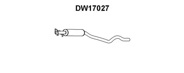 Front Muffler (DW17027)