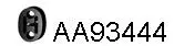 Rubber Strip, exhaust system (AA93444)