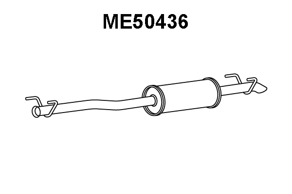 Rear Muffler (ME50436)