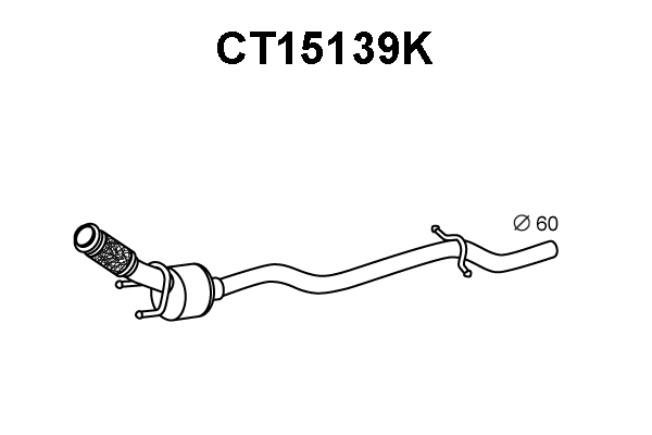 Catalytic Converter (CT15139K)