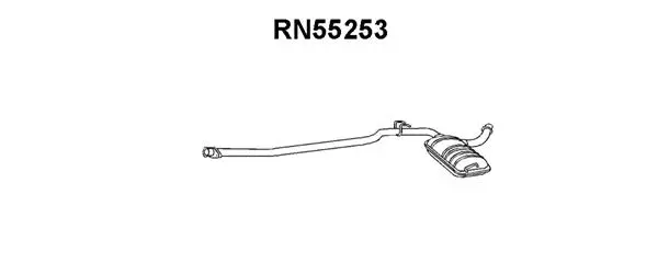Front Muffler (RN55253)
