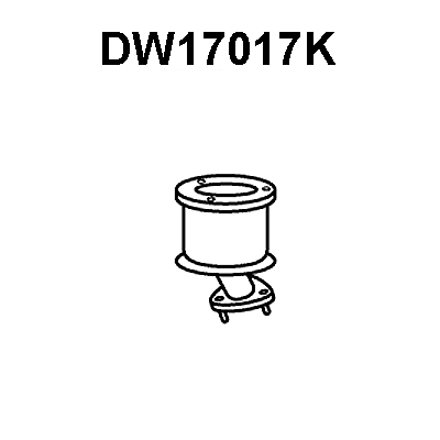 Catalytic Converter (DW17017K)