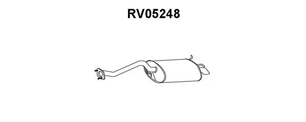 Rear Muffler (RV05248)