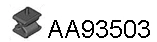 Rubber Strip, exhaust system (AA93503)