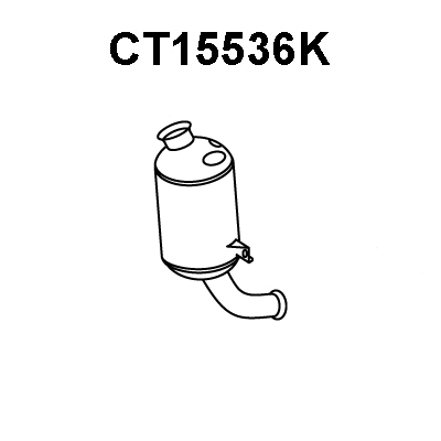 Catalytic Converter (CT15536K)