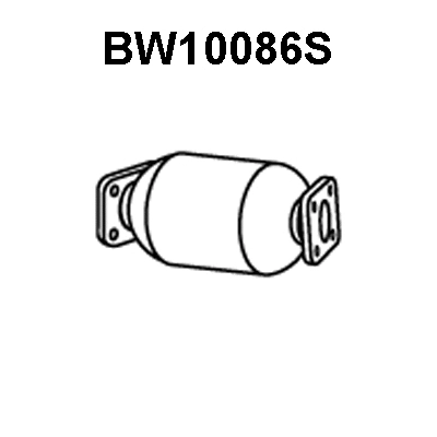 Soot/Particulate Filter, exhaust system (BW10086S)