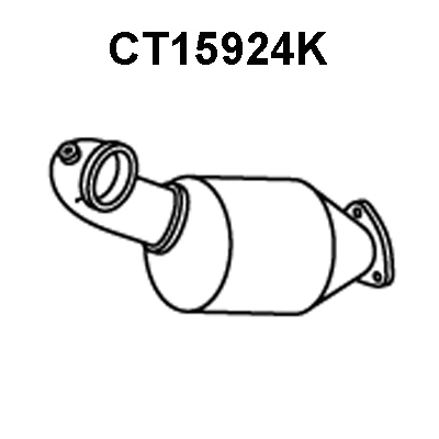 Catalytic Converter (CT15924K)