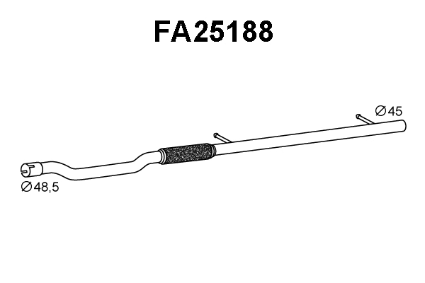 Exhaust Pipe (FA25188)