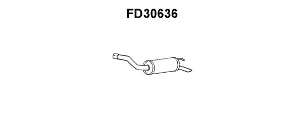Rear Muffler (FD30636)