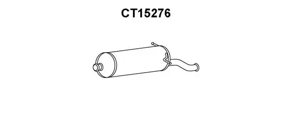 Rear Muffler (CT15276)