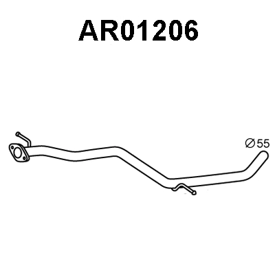Exhaust Pipe (AR01206)