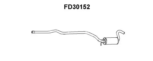 Front Muffler (FD30152)