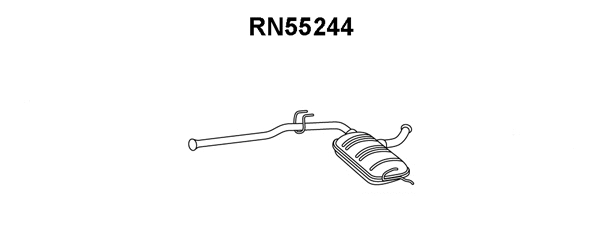 Front Muffler (RN55244)