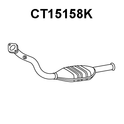 Catalytic Converter (CT15158K)