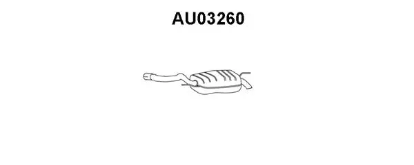 Rear Muffler (AU03260)
