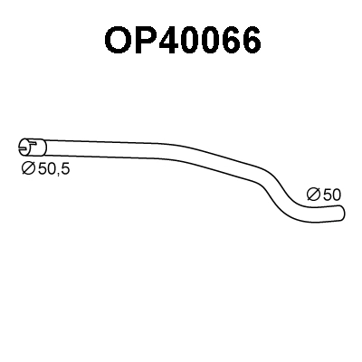 Exhaust Pipe (OP40066)