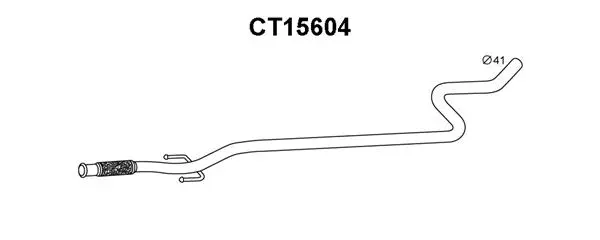 Exhaust Pipe (CT15604)