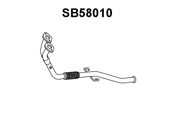 Exhaust Pipe (SB58010)