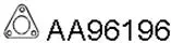Gasket, exhaust pipe (AA96196)