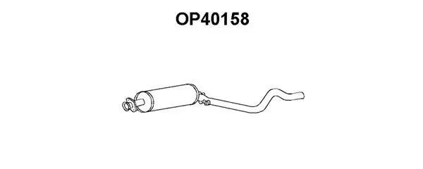 Front Muffler (OP40158)
