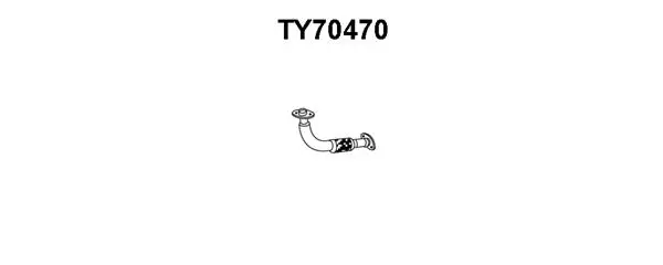 Exhaust Pipe (TY70470)