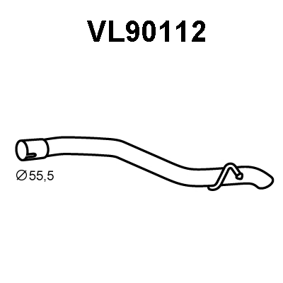 Exhaust Pipe (VL90112)