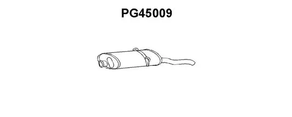 Rear Muffler (PG45009)