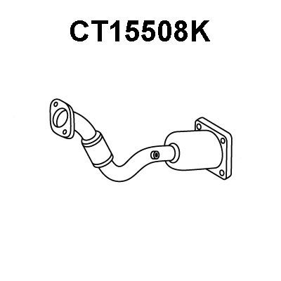 Catalytic Converter (CT15508K)
