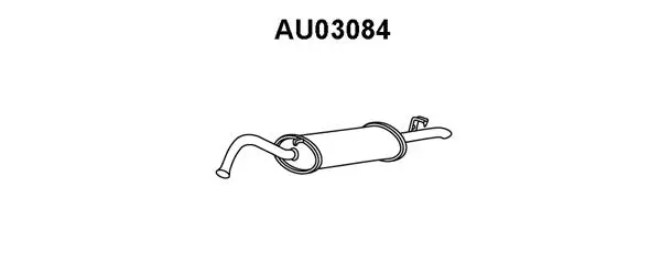 Rear Muffler (AU03084)