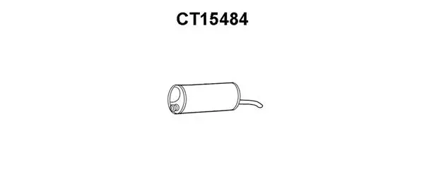 Rear Muffler (CT15484)