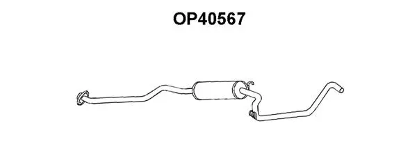 Front Muffler (OP40567)