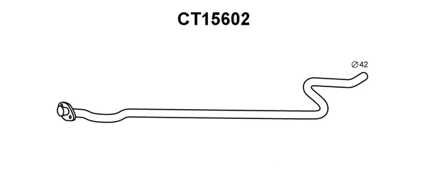 Exhaust Pipe (CT15602)