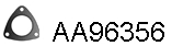 Gasket, exhaust pipe (AA96356)