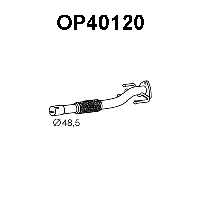 Exhaust Pipe (OP40120)