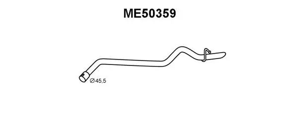 Exhaust Pipe (ME50359)