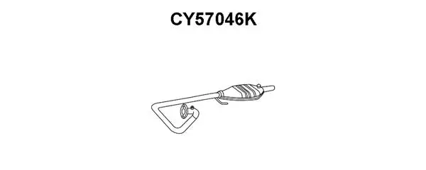 Catalytic Converter (CY57046K)