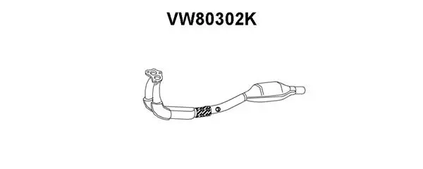 Catalytic Converter (VW80302K)