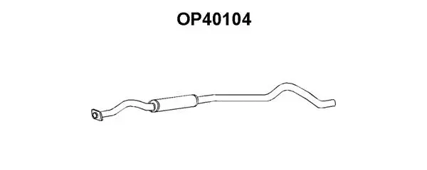 Front Muffler (OP40104)