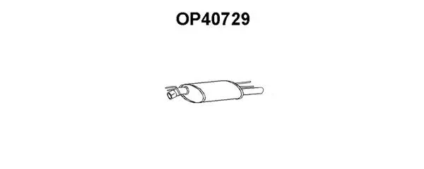 Rear Muffler (OP40729)