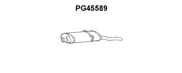 Rear Muffler (PG45589)