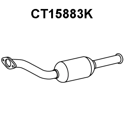 Catalytic Converter (CT15883K)